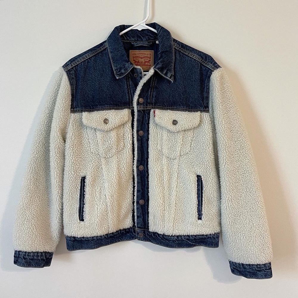 Levi’s Fuzzy Jean Jacket
